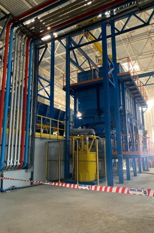 Installation of the dosing station equipment at KamLitKZ