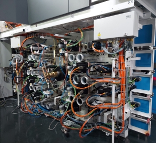 Installation of printing press made by SOMA spol. s r.o