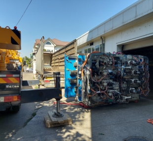 Relocation of SOMA machine from Uzbekistan to Kaluga