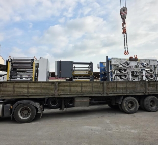 Relocation of a SOMA printing press in Uzbekistan